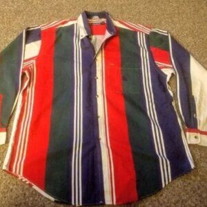 Vintage 90's Nautica Button Up Shirt Men's Size L